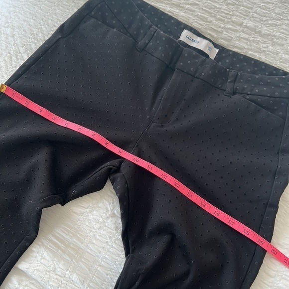 Old Navy polka dot pants Black Color Size 8 - Picture 5 of 10